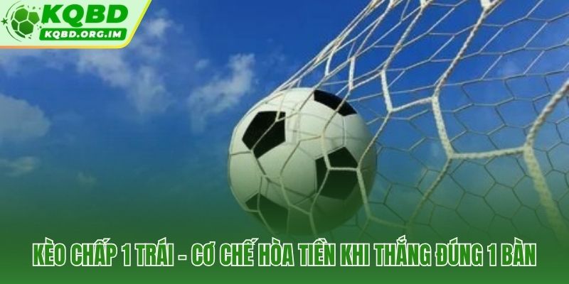 Kèo chấp 1 trái và ngưỡng hoàn vốn nguyên bàn đặc trưng